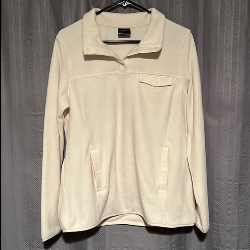 32 Degrees Cream Sweatshirt Cozy Hoodie